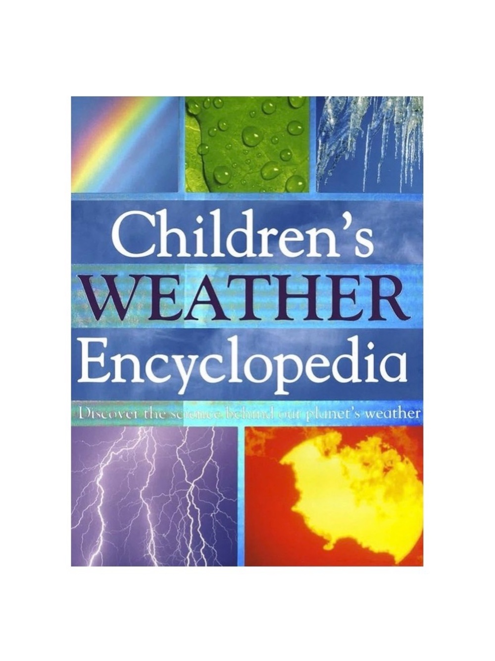 Y2K Parragon Children's Weather Encyclopedia Educational Hardcover Text Book